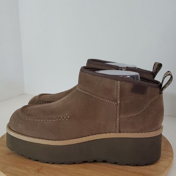 UGG Cityfunc Ultra Mini Platform Boots Women's 8 Hickory NWOB - Picture 5 of 14